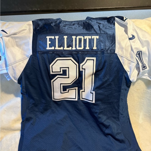 NFL Dallas Cowboys Navy and White Jersey - Picture 2 of 2